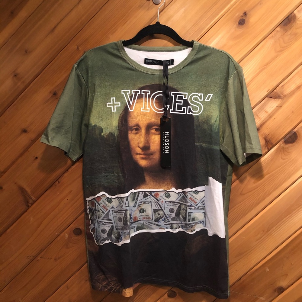 Hudson ‘vices’ Mona Lisa tee medium